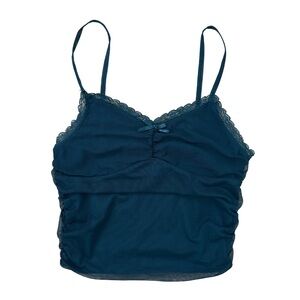 Mesh Layered Crop Top